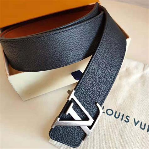 lv belt all black|louis vuitton unisex belt.